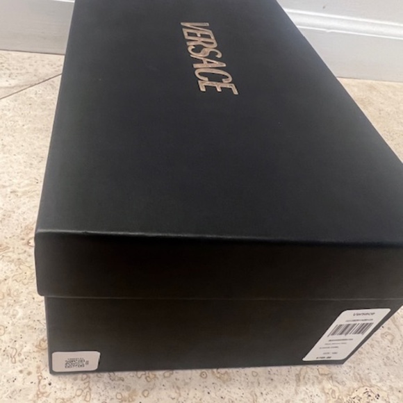 New in Box - Men\'s Versace Velvet Dress Shoes - Size 11.5 (EU 45) main image 6
